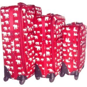 Elephant Print Luggage